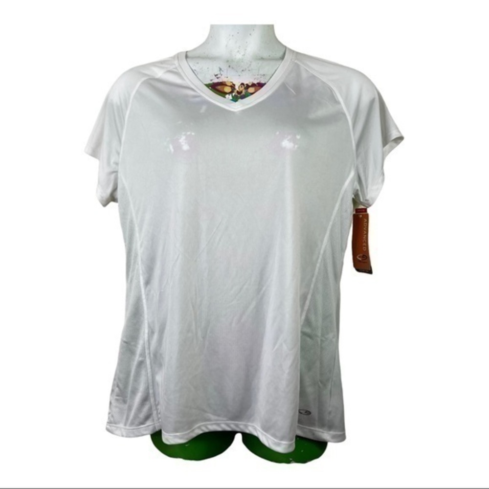New With Defect Champion Women T-SHIRT White Sz XXL